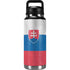 Slovakia Flag Distressed YETI Rambler 36oz Bottle Skin